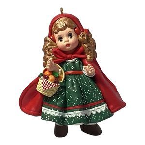 Hallmark Keepsake Ornament Little Red Riding Hood Madame Alexander 1991 1997